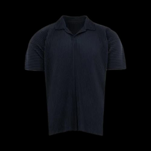 Issey Miyake Basic Shirt 'Navy'