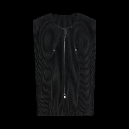 Homme Plissé Issey Miyake Vest 'Black'