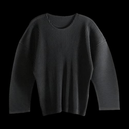 Homme Plissé Issey Miyake Monthly Colors September T-Shirt 'Black'