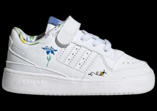 adidas Forum Low Cloud White Blue Fusion Green (TD)