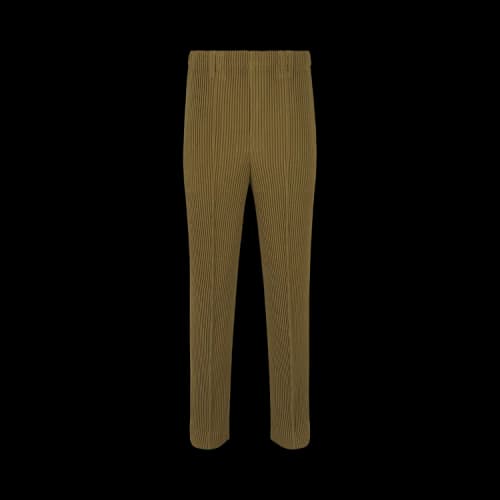 Homme Plissé Issey Miyake Tuxedo Pleats Pants 'Khaki'