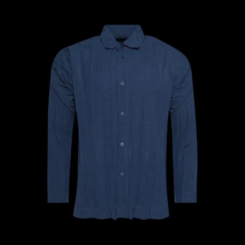 Homme Plissé Issey Miyake Edge Ensemble 'Navy'