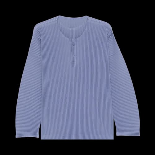 Homme Plissé Issey Miyake Monthly Colors February T-Shirt 'Manarola Wall Violet'