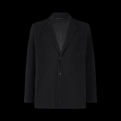 Homme Plissé Issey Miyake Basics Jacket 'Black'