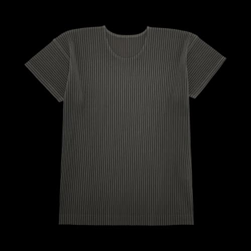 Homme Plissé Issey Miyake Basic T-Shirt 'Grey'