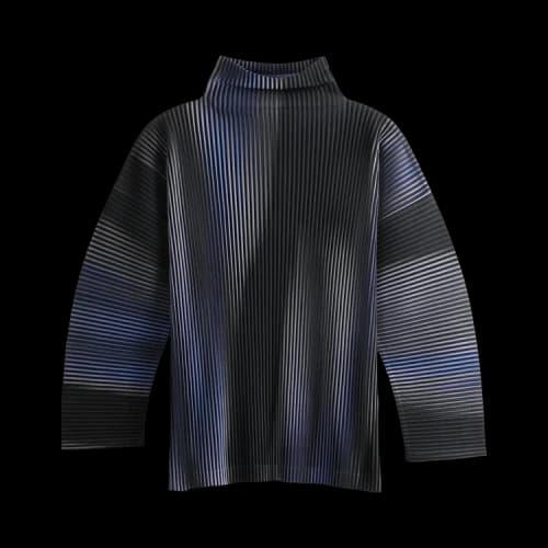 Homme Plissé Issey Miyake Blend Of Lights T-Shirt 'Blue'