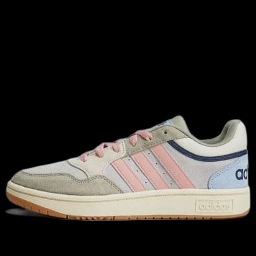 adidas Hoops 3.0 Basketball Shoes 'Cream White Pink' (Women's)