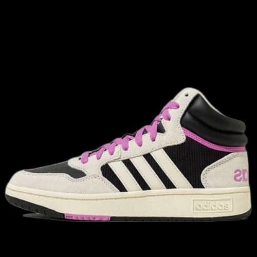 adidas Hoops 3.0 'Black White Purple'