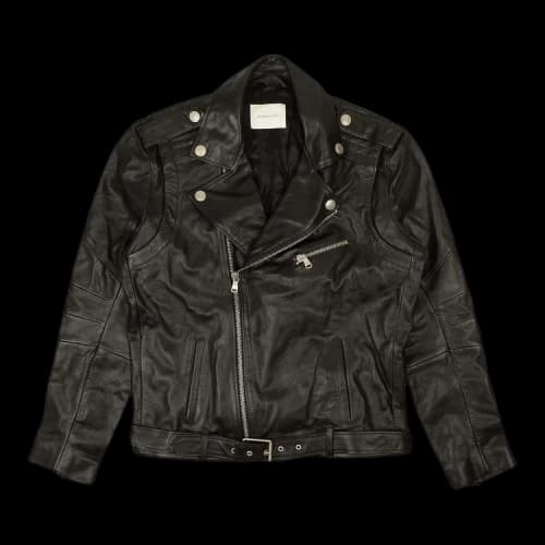 Balmain 905 Leather Jacket 'Black'
