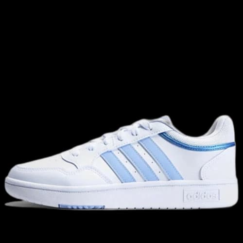 adidas Hoops 3.0 Lifestyle Basketball Shoes 'White Blue Dawn' (Women's)