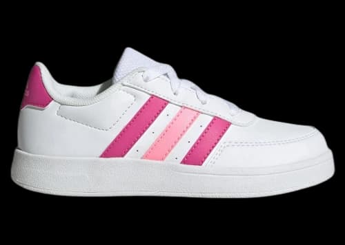 adidas Breaknet Lifestyle Court Cloud White Lucid Fuchsia Beam Pink (GS)