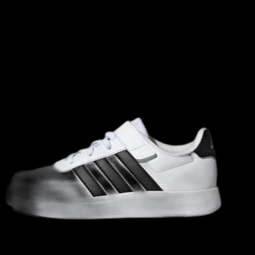 (GS) adidas Breaknet 'White Black'