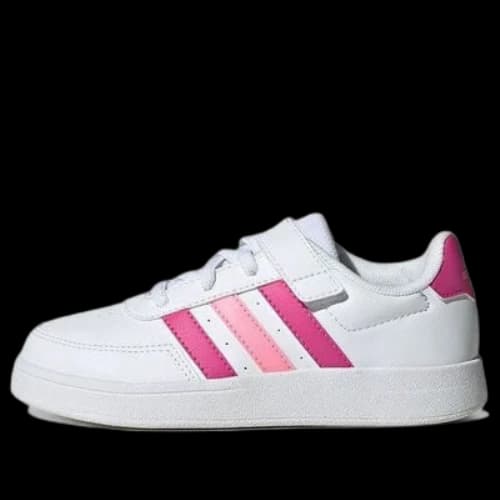 (PS) adidas Breaknet 'White Lucid Fuchsia Pink'