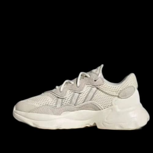 (GS) adidas Originals Ozweego Shoes 'Off White Silver Metallic'