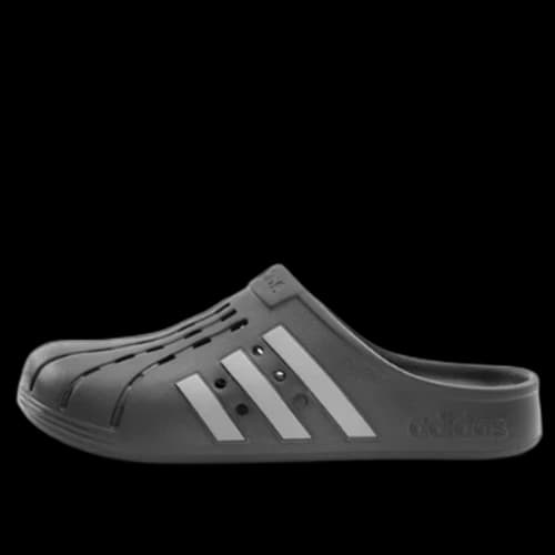 adidas Adilette Clogs 'Grey Four Metal Grey'