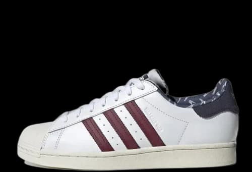 adidas Superstar Collegiate Burgundy Navy