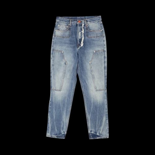 Heron Preston CTNMB Embroidered Denim Jeans 'Blue'