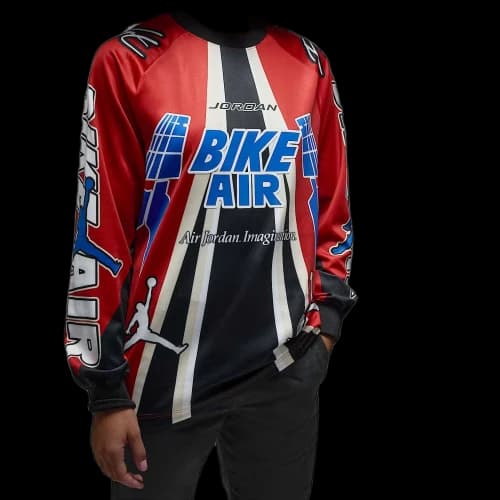 Jordan x Nigel Sylvester BMX Jersey (Asia Sizing) Cinnabar