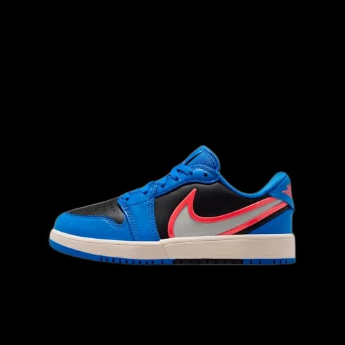 (GS) Air Jordan 1 Low RM 'Photo Blue Silver Hot Lava'