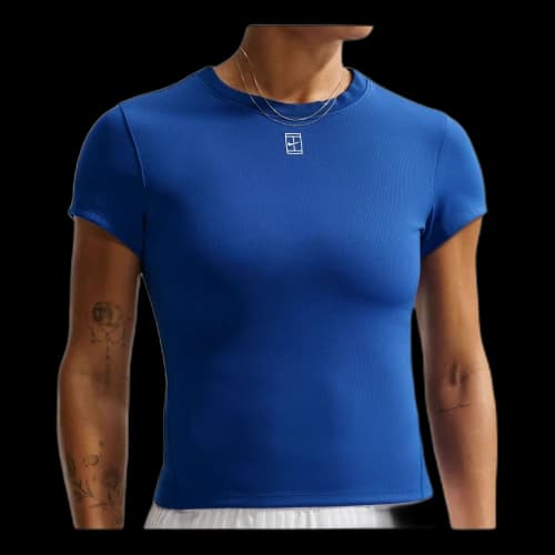 Nike Court Advantage Dri-FIT T-Shirt 'Old Royal White' (Women's)