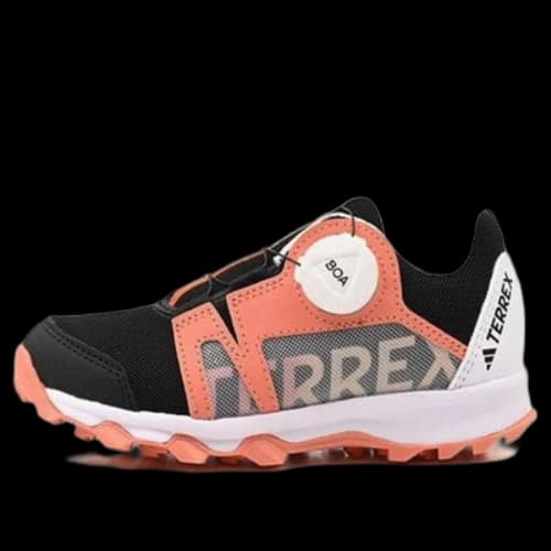 (GS) adidas Terrex Agravic BOA 'Black Impact Orange'