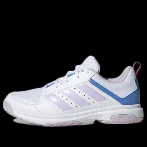 adidas Ligra 7 Indoor Shoes 'Cloud White / Blue Fusion' (Women's)