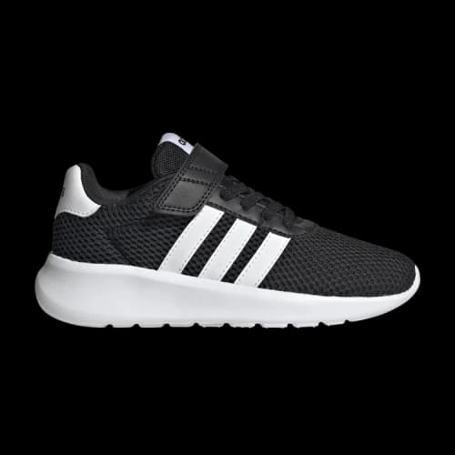 adidas Lite Racer 3.0 Hook & Loop K 'Black White'
