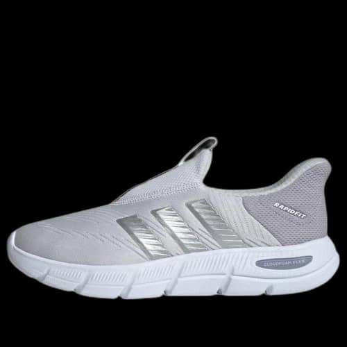 adidas Cloudfoam Flex Lounge Rapidfit 'Dash Grey Silver Metallic' (Women's)