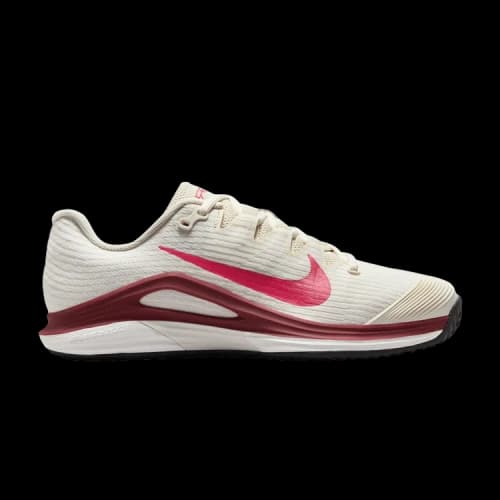 Nike Court Air Zoom Vapor 12 Clay Pale Ivory Sail Team Red Rush Pink (Women's)