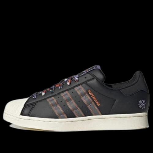 adidas Originals Superstar Shoes 'Core Black Ash Unity Orange'