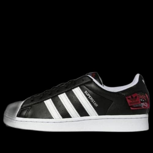 adidas originals Superstar 'Black White Red'