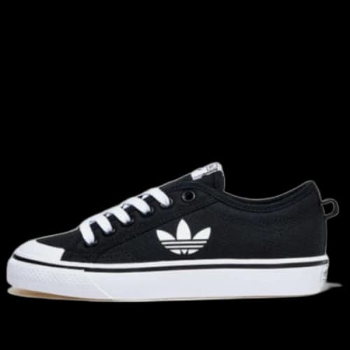 adidas Nizza Trefoil 'Black White'