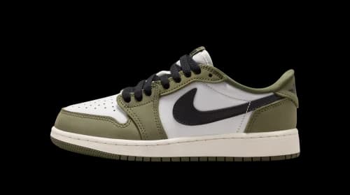 Jordan 1 Retro Low OG Medium Olive (GS)