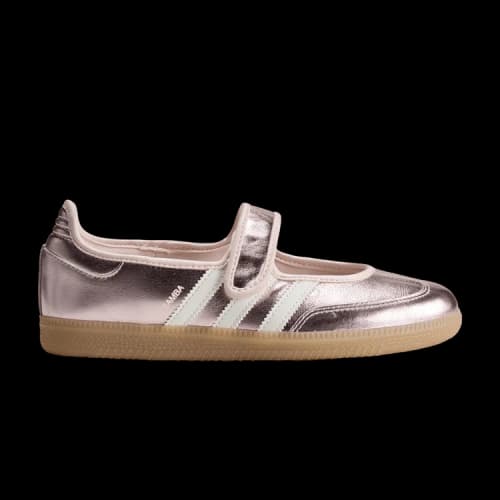 Adidas Originals Samba Jane Mary Jane Shoes Women's Pink White