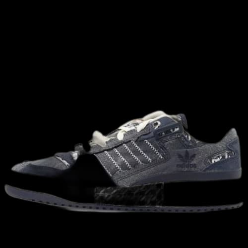 adidas originals Forum Exhibit Low 'Black Gray'