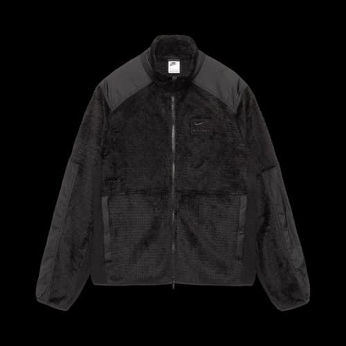 Stussy x Nike Full Zip Fleece Black