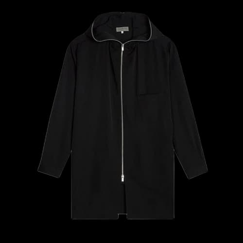 Yohji Yamamoto Pour Homme Zipper Hoodie 'Black'