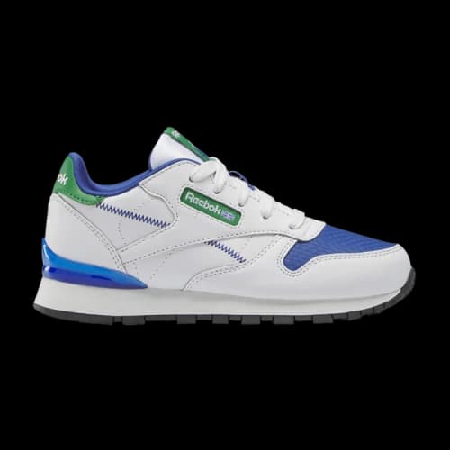 Reebok Classic Leather Step 'n' Flash Little Kid 'White Vector Blue'