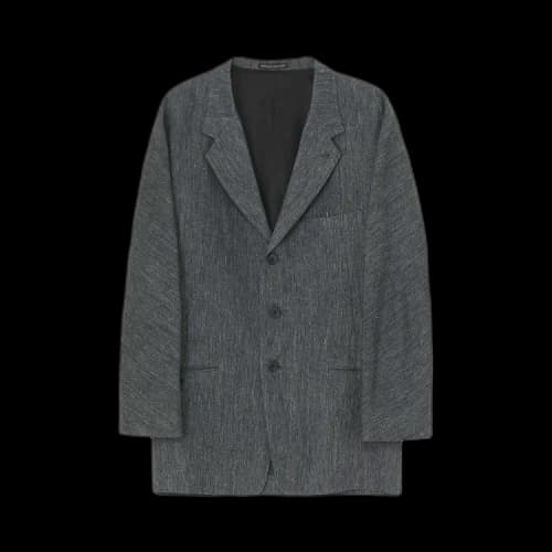 Yohji Yamamoto Pour Homme W-Raglan Sleeve Jacket 'Grey'