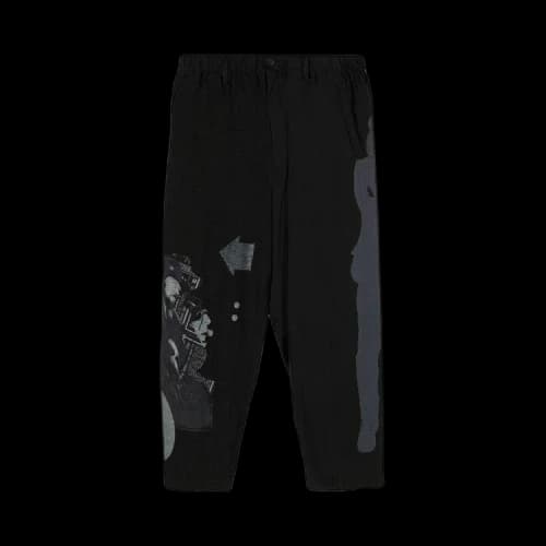 Yohji Yamamoto Pour Homme Pattern Pants 'Black'