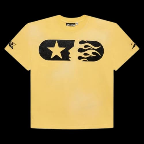 Hellstar Marathon T-Shirt 'Yellow'