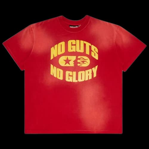 Hellstar No Guts No Glory T-Shirt 'Red'