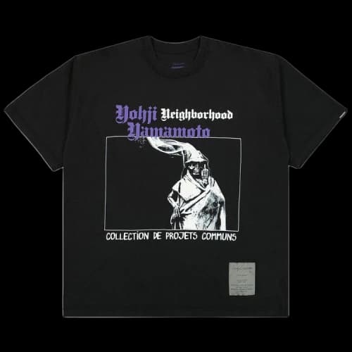 Yohji Yamamoto Pour Homme x Neighborhood PT Short-Sleeve T-Shirt 'Black'