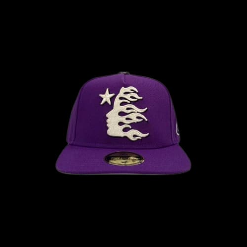 Hellstar Og Logo Hat Fitted 'Purple'