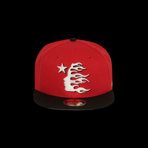 Hellstar Baseball Fitted Hat 'Red'