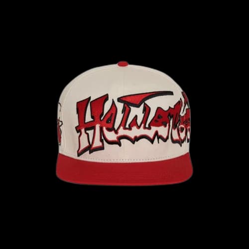 Hellstar Records Snapback Hat 'Red/White'
