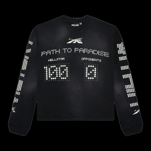 Hellstar Scoreboard Long-Sleeve Tee 'Black'
