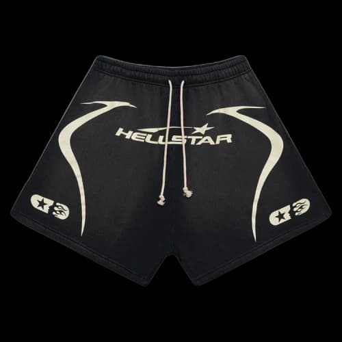 Hellstar Warm Up Shorts 'Black'