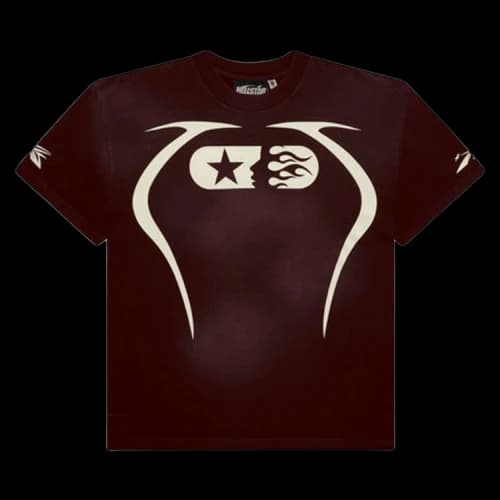 Hellstar Warm Up T-Shirt 'Brown'