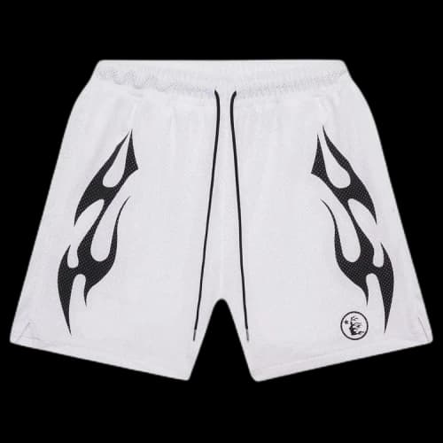 Hellstar Mesh Shorts 'White'
